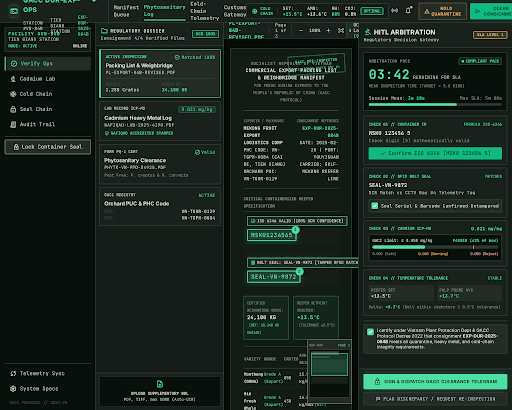 Packhouse Ops Command Station preview