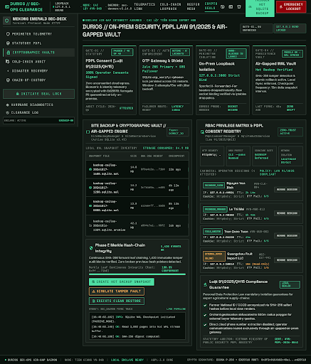 Sovereign Air-Gapped Security Vault preview